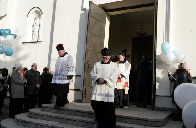 Pogrzeb Ireny Rupińskiej i jej wnuczka