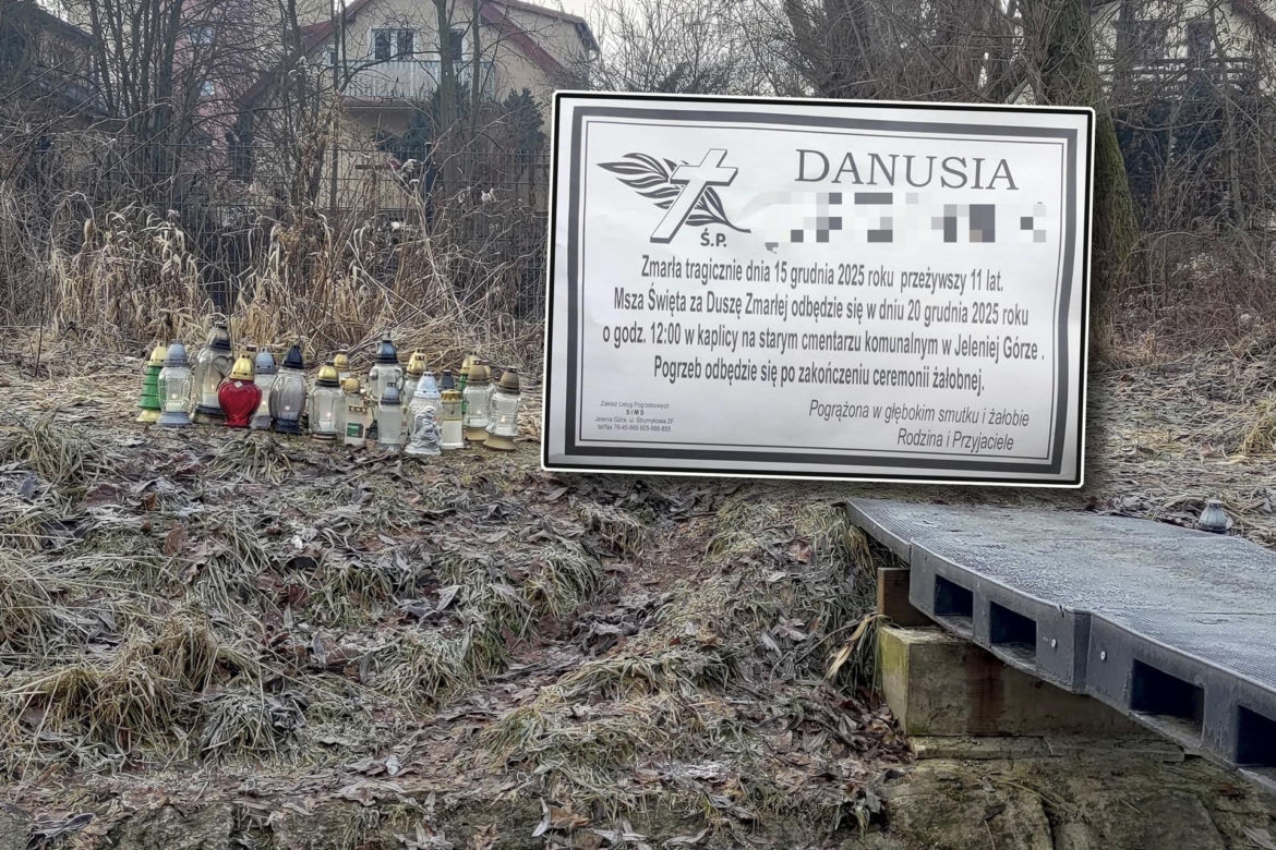 Jelenia Góra: Pogrzeb 11-letniej Danusi. Całe miasto pogrążone w smutku