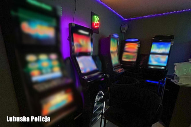 Szemrany biznes na dawnej stacji paliw