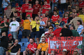 Wisła Kraków - Wrexham. Kibice