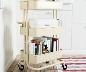 Mobilny pomocnik w małej kuchni IKEA