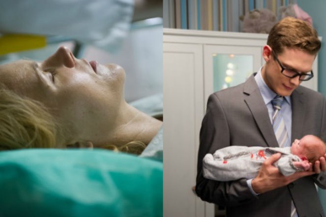 	Na Wspólnej odc. 2026. Maks (Adam Fidusiewicz), Ilona Zdybicka (Anna Samusionek)