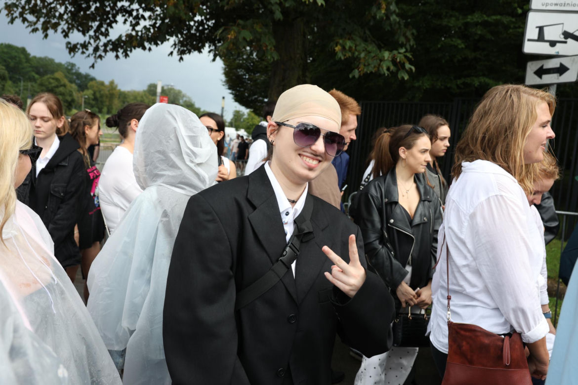 Fani przed koncertem Pitbulla