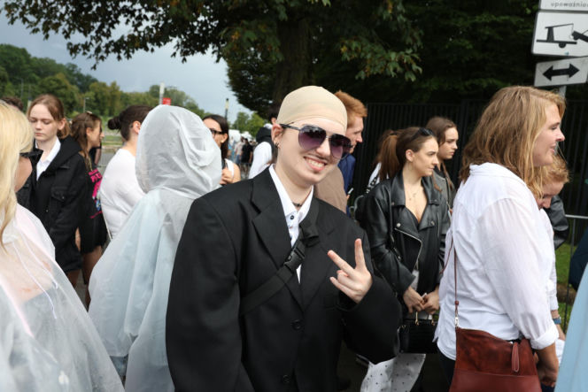 Fani przed koncertem Pitbulla