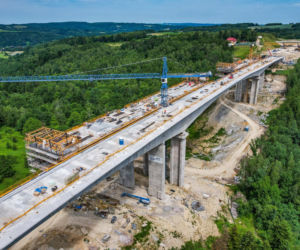 Budowa S19 - Babica Jawornik z najwyższą estakadą w Polsce