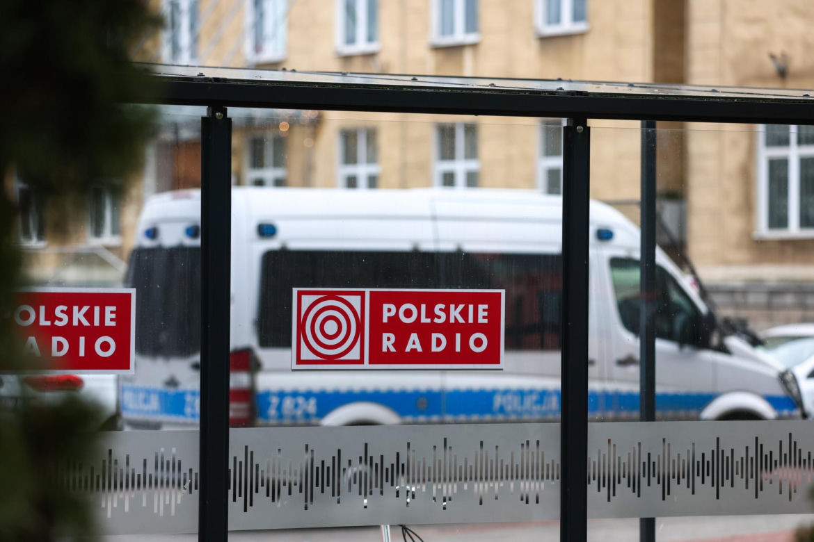 Siedziba Polskiego Radia w Warszawie, w które rozpoczęła się kontrola poselska parlamentarzystów Prawa i Sprawiedliwości