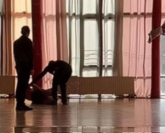 Natsu i Wojciech Kucina na treningu "Tańca z Gwiazdami"