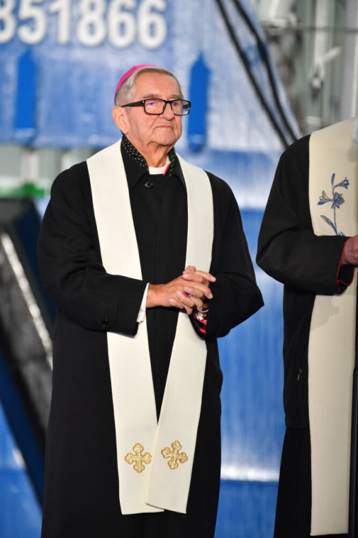 Abp Głódź na otwarciu przekopu Mierzei Wiślanej