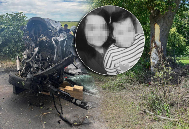 Prędkość zabiła Amelkę i jej mamusię. Auto odbiło się od drzewa