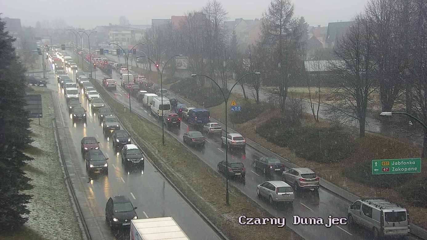 Atak zimy paraliżuje Małopolskę