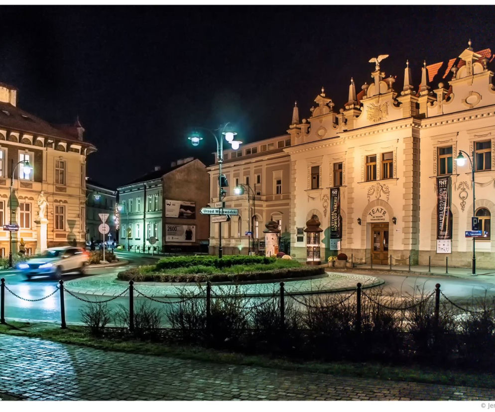 Rzeszów nocą: Te zdjęcia zachwycają