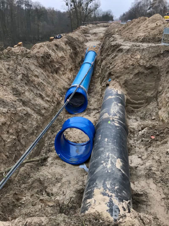 Budowa węzła Granitowa - grudzień 2019