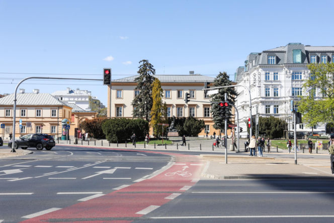 Kamienica al. 3 Maja róg Nowy Świat 5