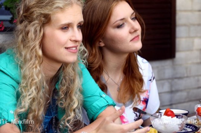 ''M jak miłość'' Ula (Iga Krefft) Natalia (Marcjanna Lelek)
