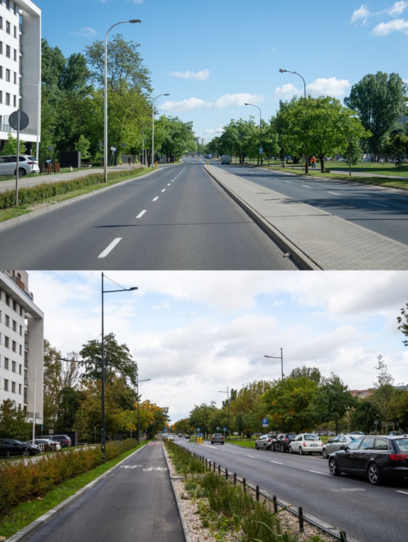 Ul. Sokratesa wreszcie przebudowana