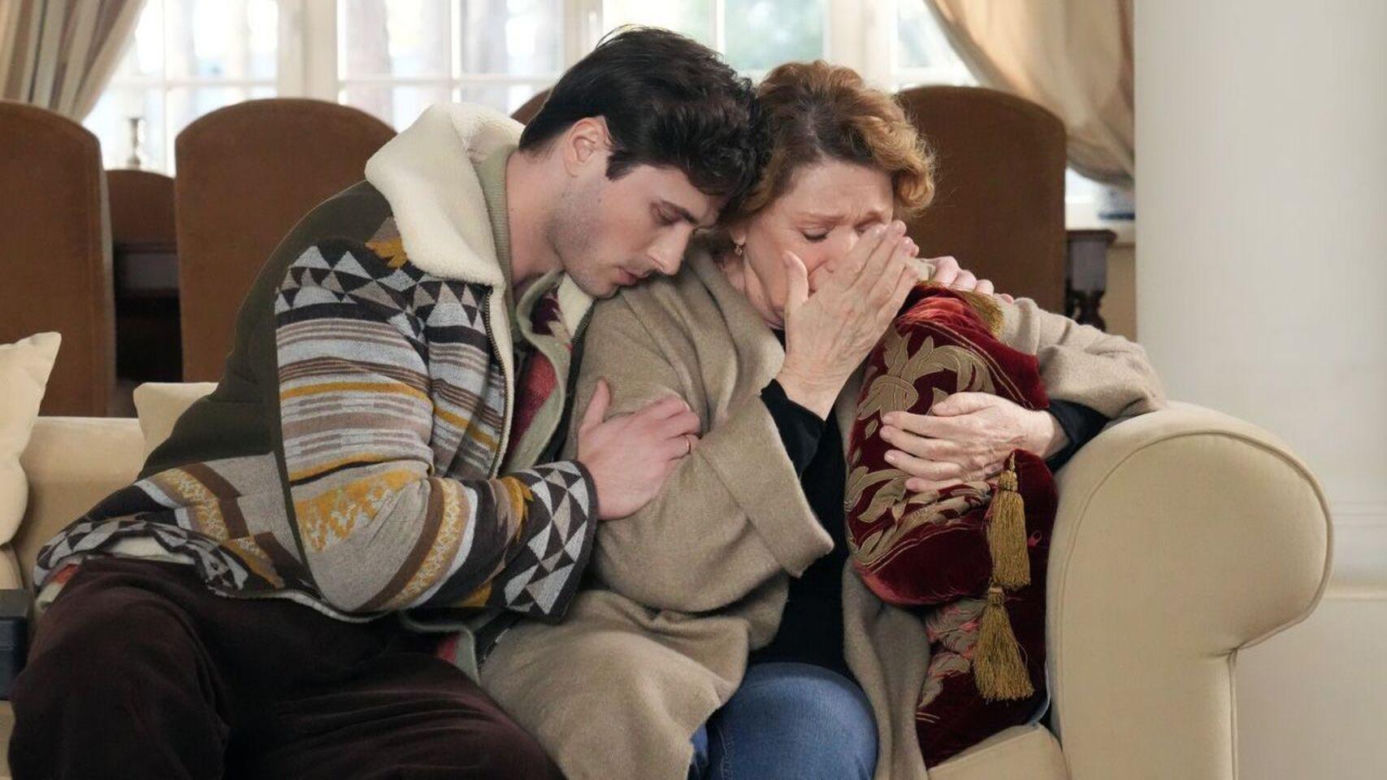 Barwy szczęścia odc. 3200. Cezary (Marcel Opaliński), Józefina Rawiczowa (Elżbieta Jarosik)