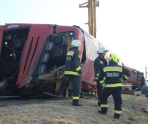 Wypadek polskiego autokaru na Węgrzech