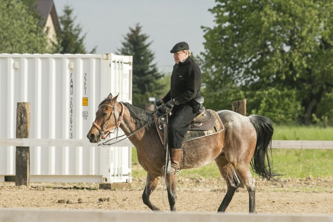 Daniel Olbrychski pachniał koniem i potem