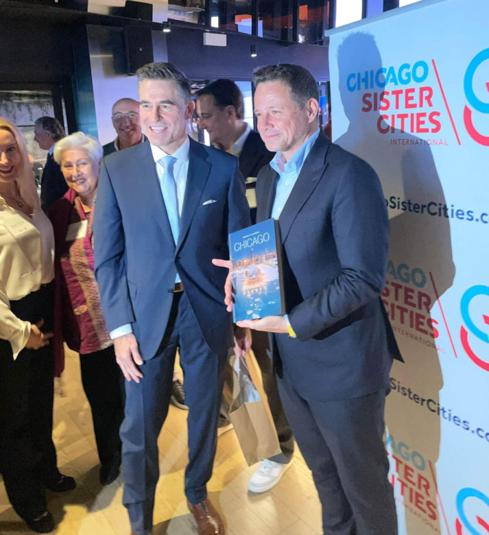 Rafał Trzaskowski z wizytą w Chicago