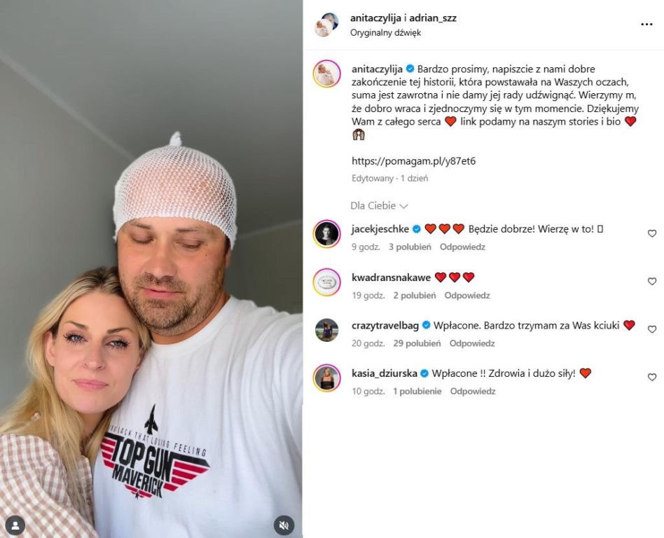 Adrian Szymaniak zbiera pieniądze na leczenie