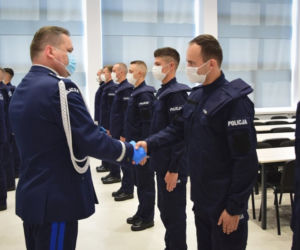 Nowi policjanci złożyli ślubowanie w Rzeszowie [ZDJĘCIA]