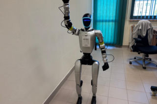 Robot humanoidalny nowosądeckiej ANS