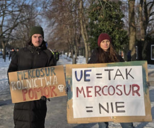 Protest rolników w Warszawie (9.01.2026)