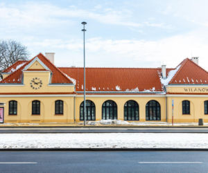 Dawny dworzec Warszawa Wilanów po remoncie