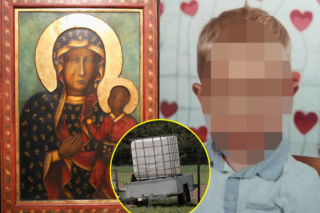 Tragedia pod Garwolinem. 4-letni Antoś przygnieciony mauzerem. Uratowała go Matka Boska Częstochowska? 