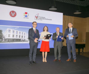 Inauguracja budowy domu McDonalda