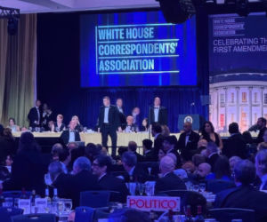 Strzały na kolacji z udziałem Donalda Trumpa