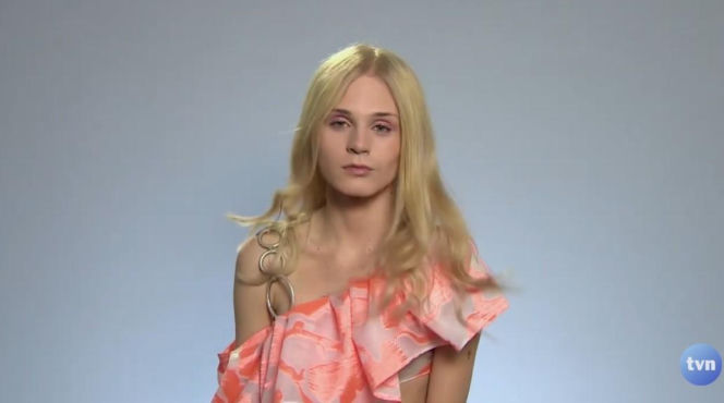 Kamila Warzecha w Top Model