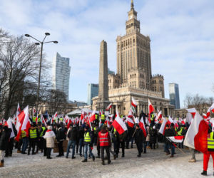 Protest rolników w Warszawie (9.01.2026)