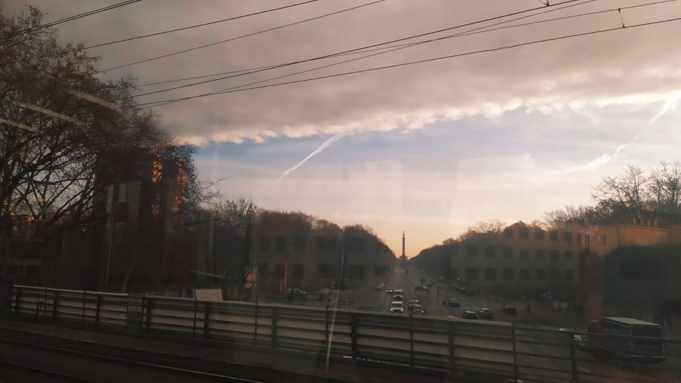 Berlin inny niż zwykle.  Jest... pusto. 