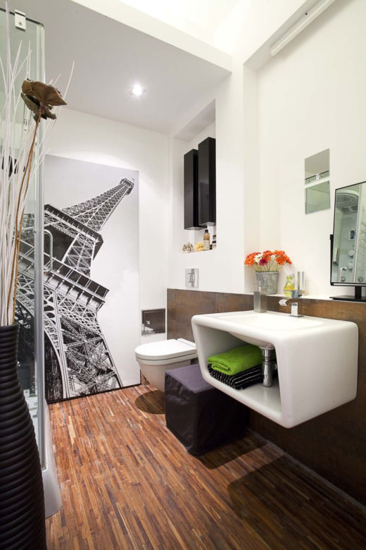 Małe mieszkanie urządzone jak loft