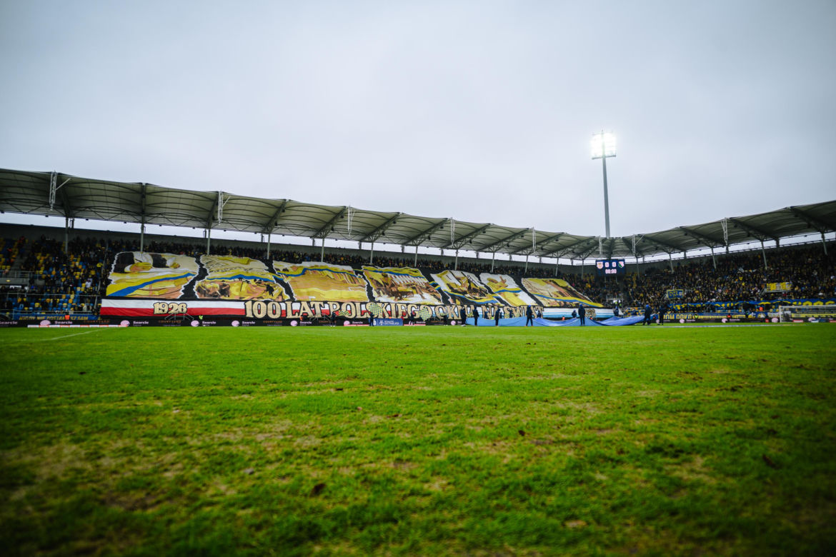 Arka Gdynia - Legia Warszawa: Zdjęcia kibiców z meczu 20. kolejki PKO BP Ekstraklasy