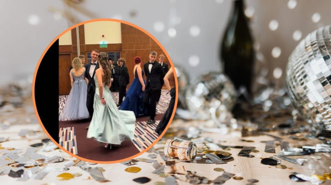 Dyrektor gdańskiego liceum wkroczył na parkiet i... sieć huczy o tym nagraniu ze studniówki! Czy to AI? 