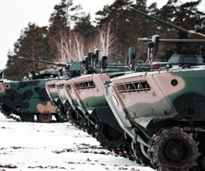BWP Borsuk pokazał kły. Historyczne, pierwsze strzelania poligonowe