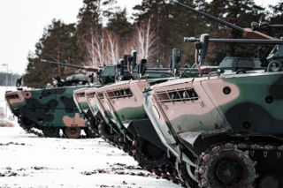 BWP Borsuk pokazał kły. Historyczne, pierwsze strzelania poligonowe