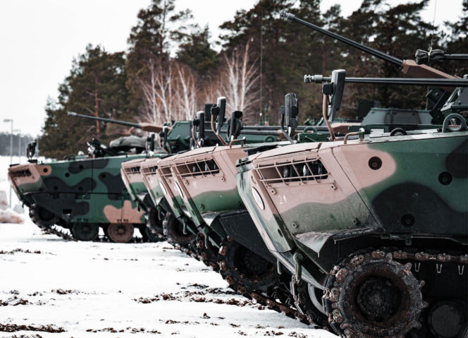 BWP Borsuk pokazał kły. Historyczne, pierwsze strzelania poligonowe