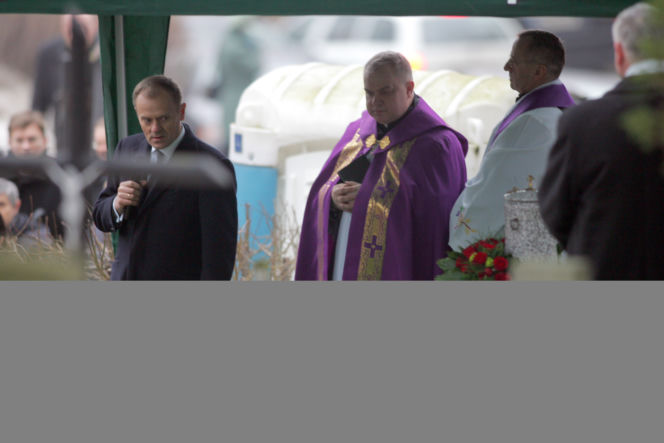 Pogrzeb ojczyma premiera Wacława Ochelskiego