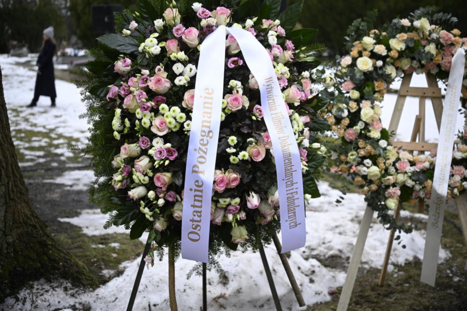 Bożena Dykiel spoczęła na Powązkach Wojskowych