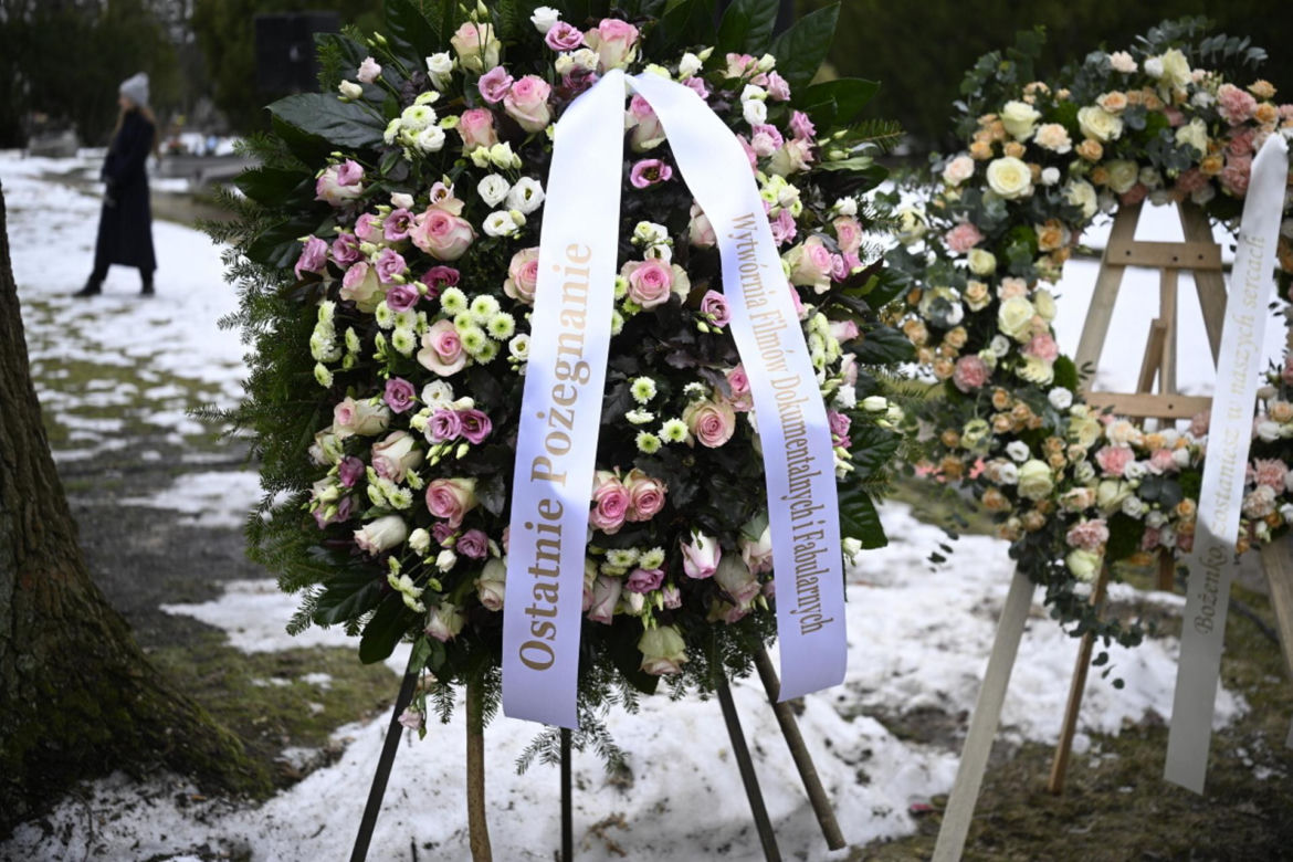 Bożena Dykiel spoczęła na Powązkach Wojskowych