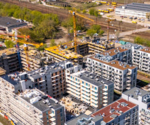 Nowe osiedla na Kamionku w Warszawie