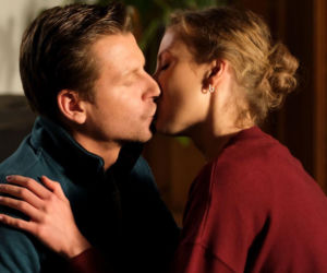 M jak miłość odc. 1914. Natalka (Dominika Suchecka), Adam Karski (Patryk Szwichtenberg)