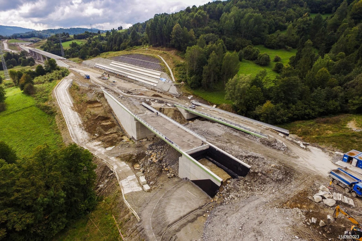 S1 - budowa obejścia Węgierskiej Górki