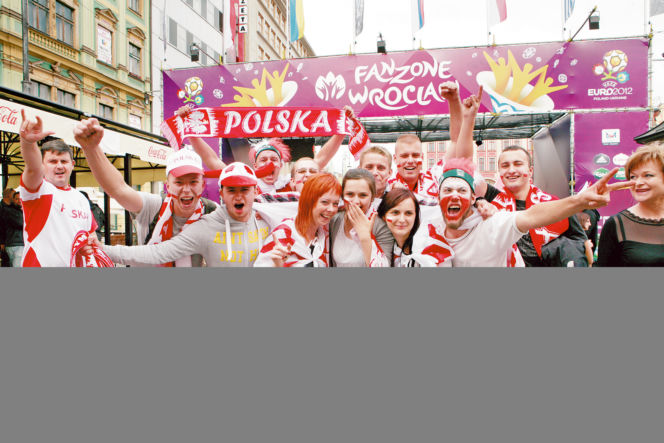 Tak kibicowała Polska