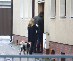 Kasia Tusk po raz pierwszy z dzieckiem.