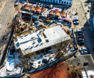 Budowa targowiska w Otwocku