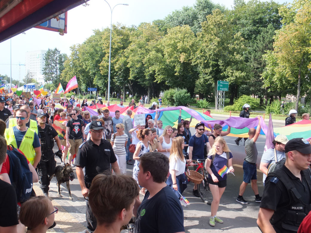 I Marsz Równości w Białymstoku 20.07.2019